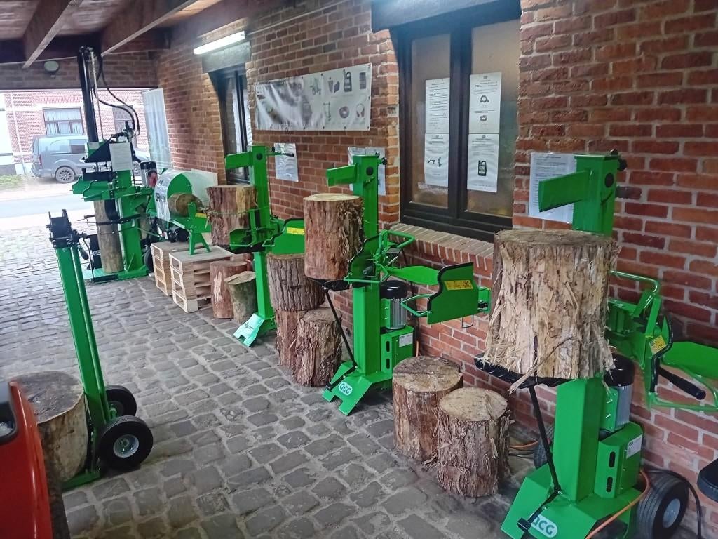 Diverse houtklief machines, Ophalen, Nieuw, Elektrisch, Staand