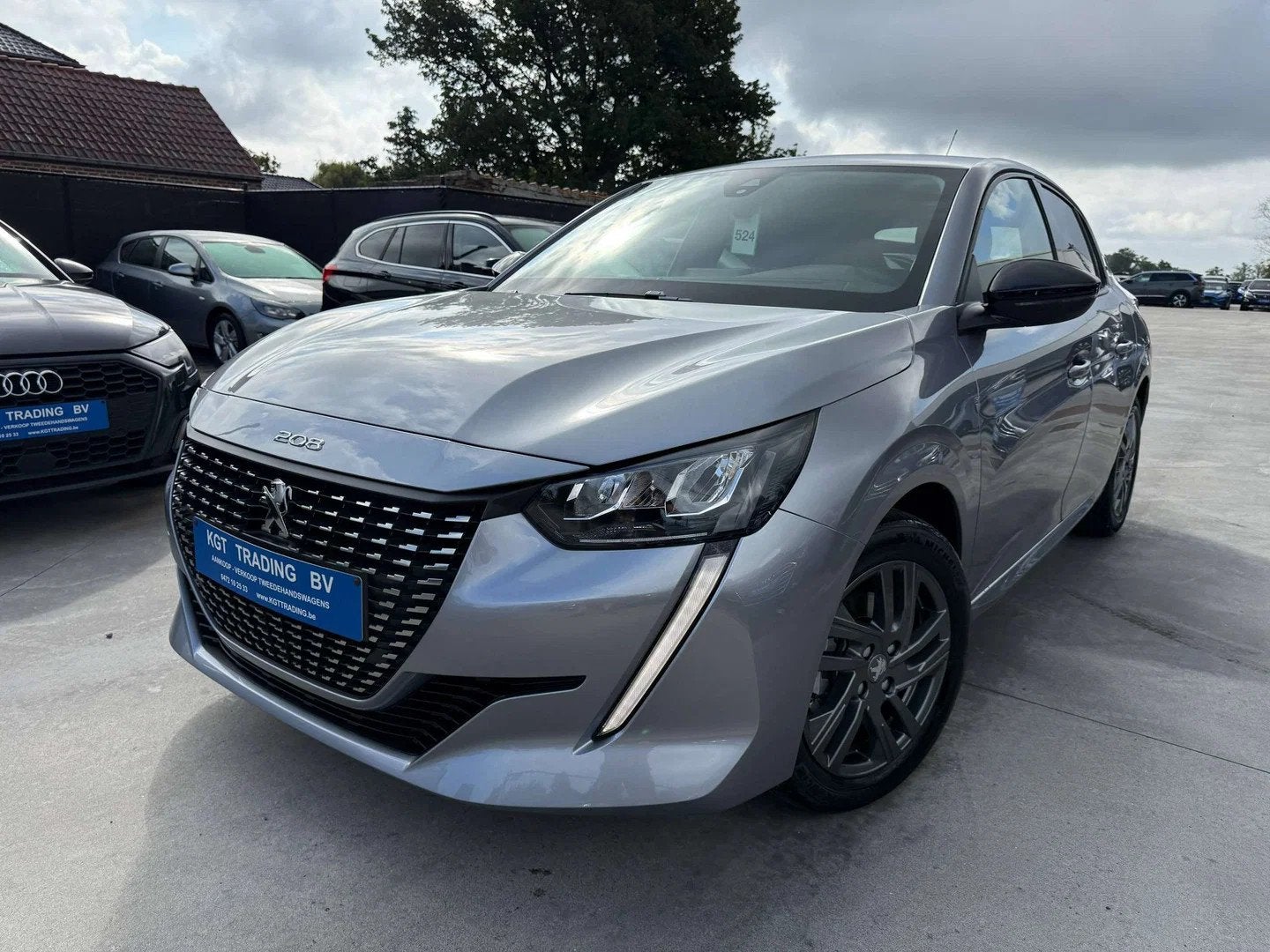 Peugeot 208 1.2i 100PK STYLE CARPLAY DAB PDC BLUETOOTH FULL, Argent ou Gris, Achat, Euro 6, Entreprise