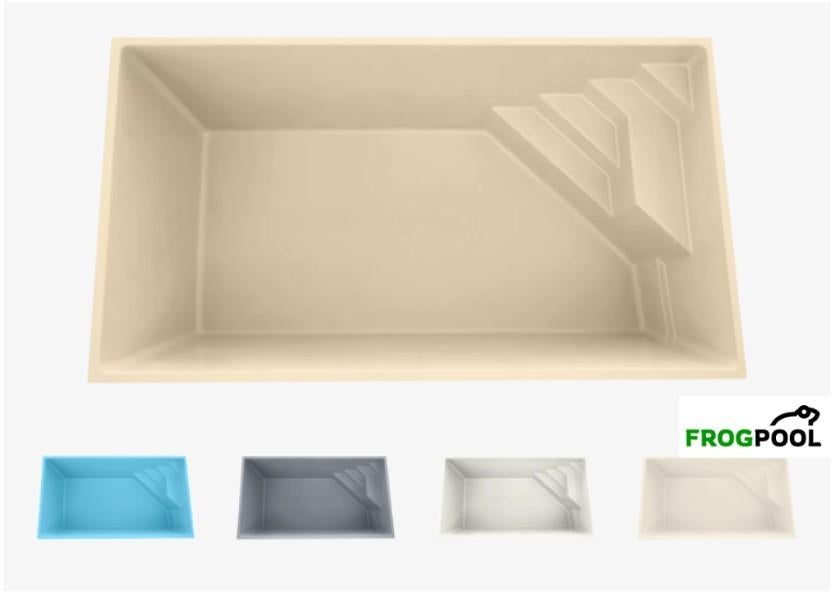 Zwembad [Pool Noctis 5– 8 m] Rechthoek, Inbouwzwembad,, Ophalen of Verzenden, Nieuw, Filter