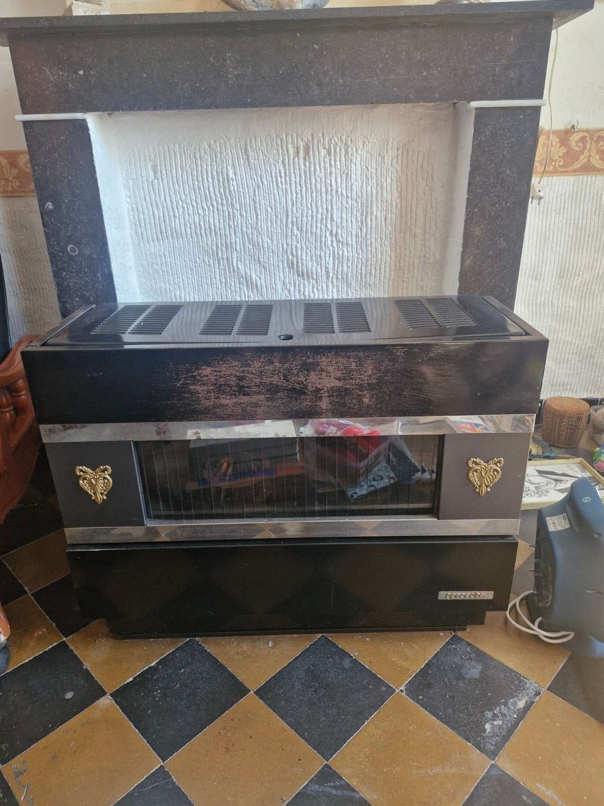 Goed werkende kachel (zelf demonteren), Ophalen
