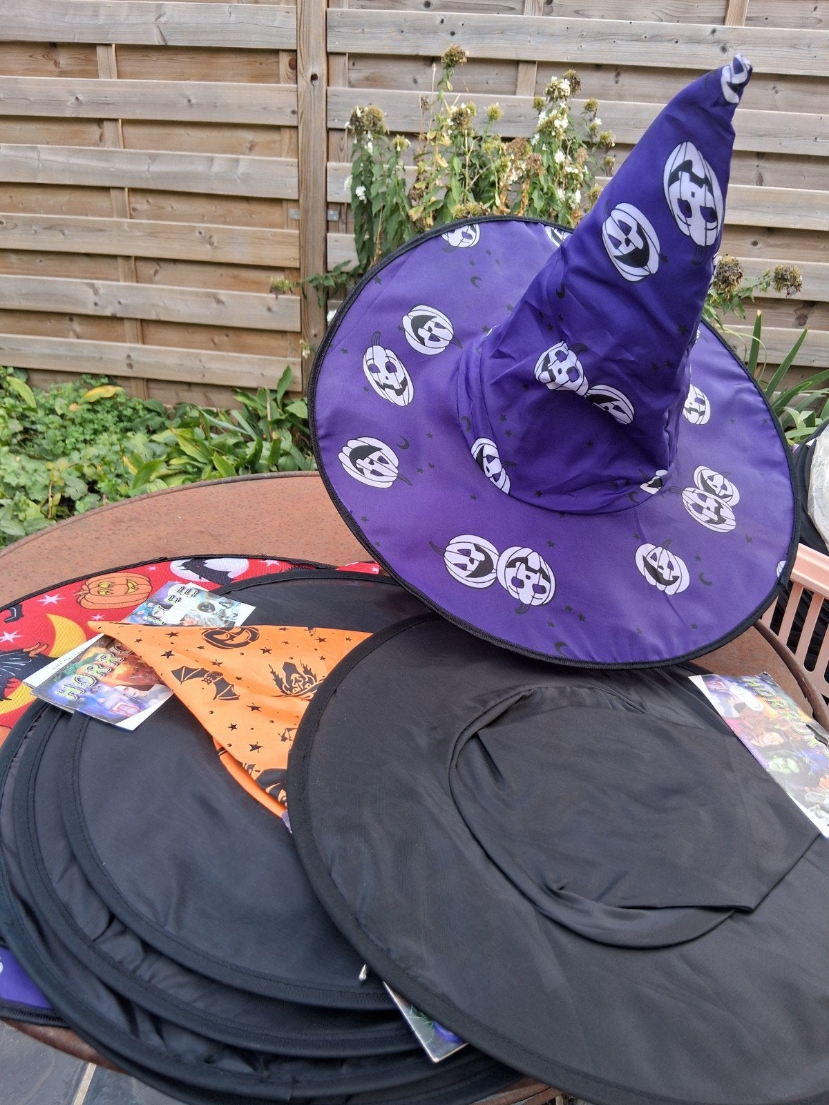 Chapeau de sorcière d'Halloween pour enfant, différent, 11 p, Enlèvement, Neuf