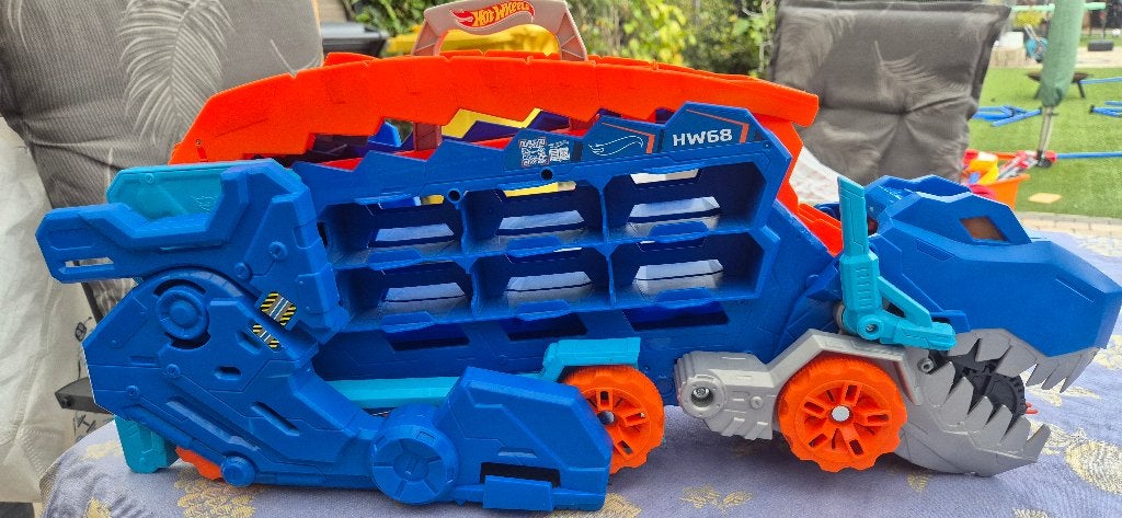 T rex transporter hot wheels 30€, Enfants & Bébés, Enlèvement, Hot Wheels