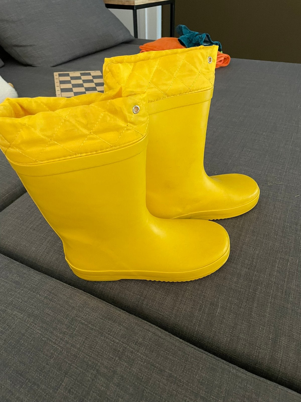 Regen laars 32 maat, Caravanes & Camping, Vêtements de pluie, Enlèvement ou Envoi, Comme neuf, Kinderen