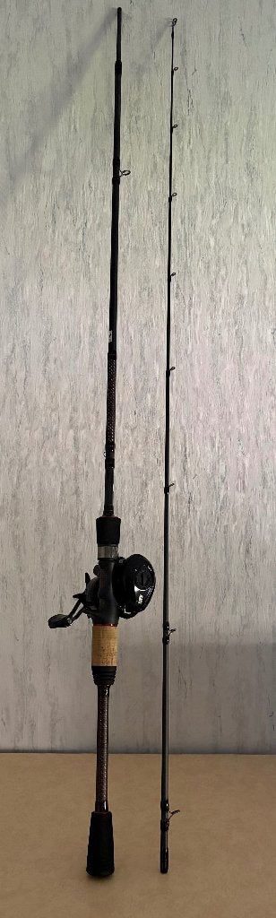 ABU GARCIA+BERKLEY HENGEL, Watersport en Boten, Hengelsport | Roofvissen, Ophalen, Zo goed als nieuw, Complete set