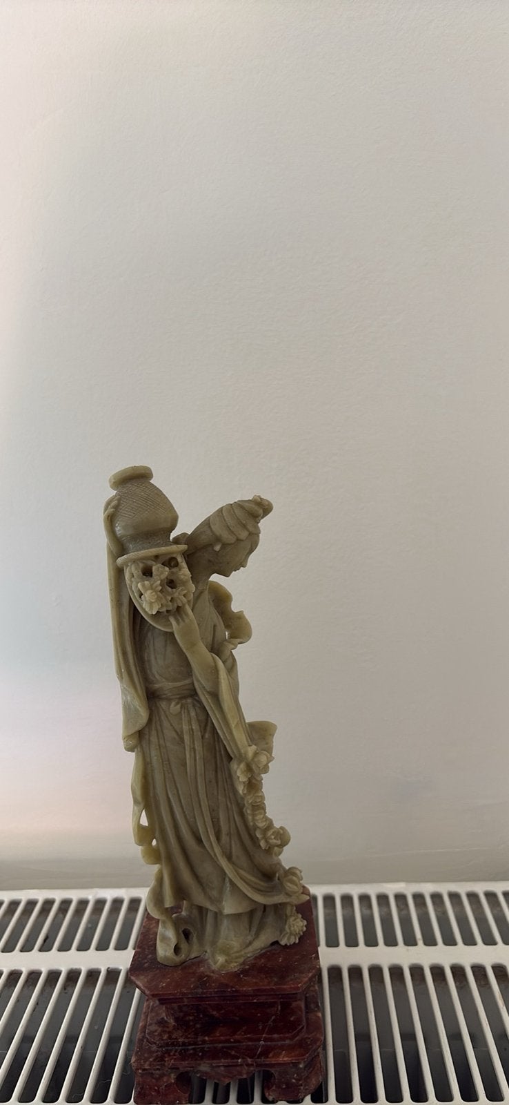 Ancienne statuette chinoise en stéatite (pierre de savon), Enlèvement ou Envoi