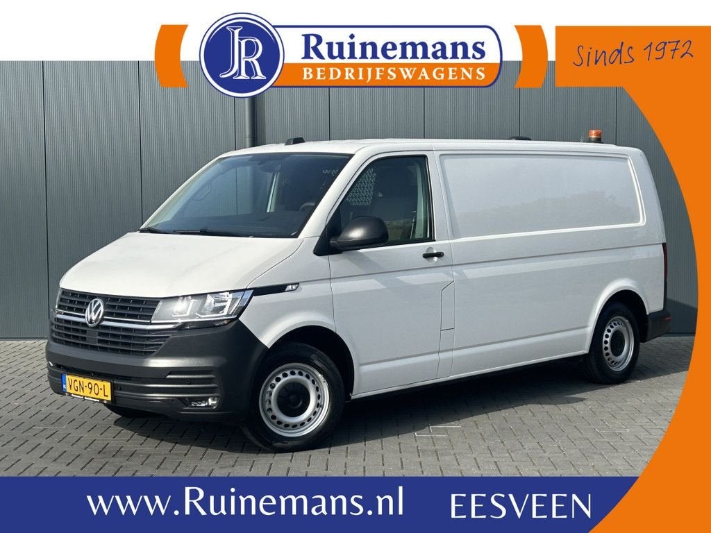 Volkswagen Transporter 2.0 TDI 150 PK 4-MOTION 6.1 / L2H1 /, Auto's, Bestelwagens en Lichte vracht, Wit, Onderhoudsboekje, Te koop