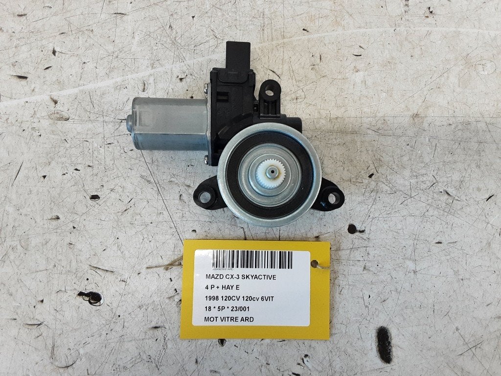 MOTEUR LEVE VITRE ELECTRIQUE ARRIÈRE DROIT CX-3 (DJ / DK), Hitdorfer Straße 73
51371  Leverkusen, DE, Mazda, Utilisé, Arrière