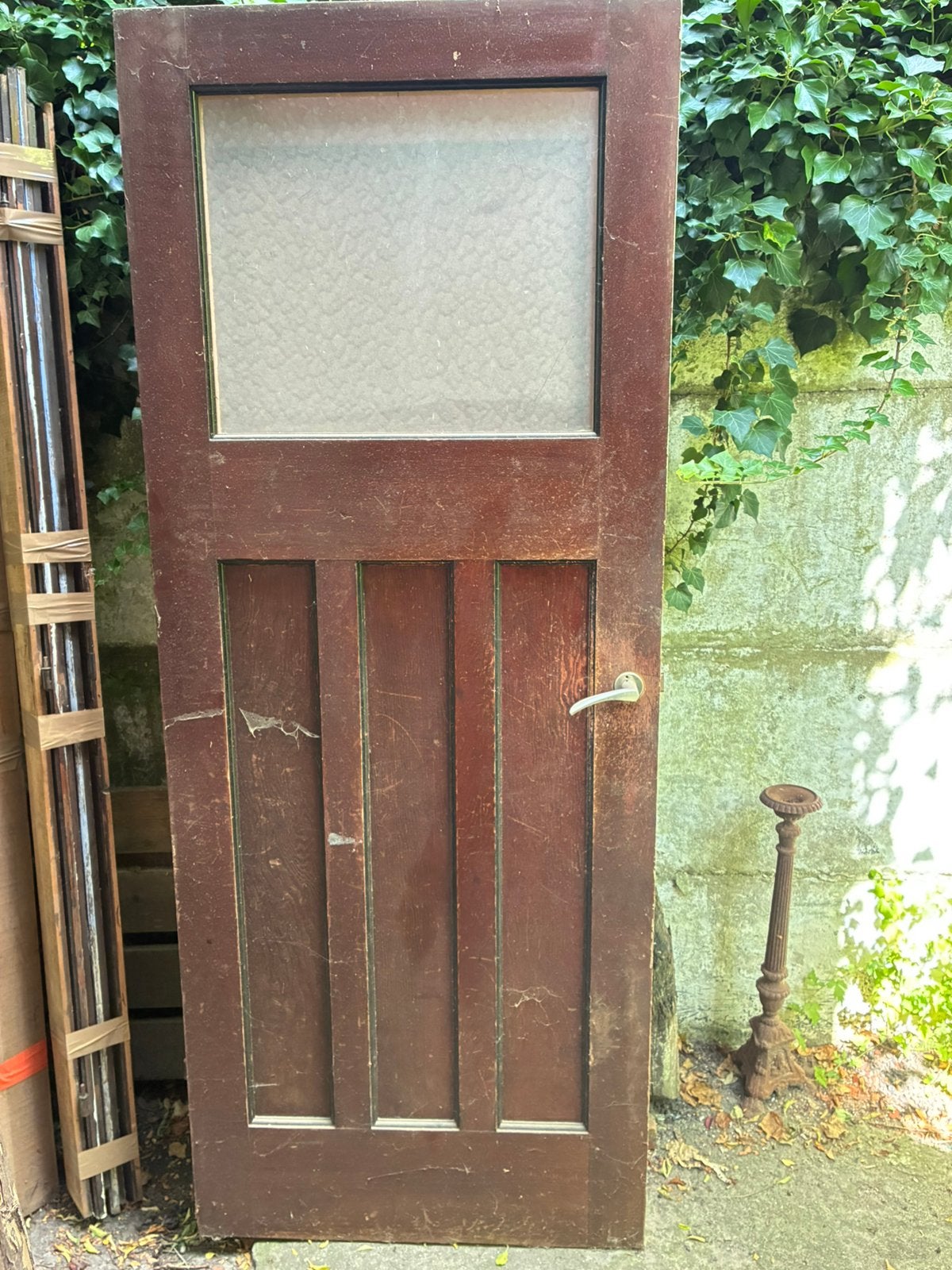 Binnendeuren uit Art deco-woning, Ophalen, Gebruikt, Hout, Binnendeur