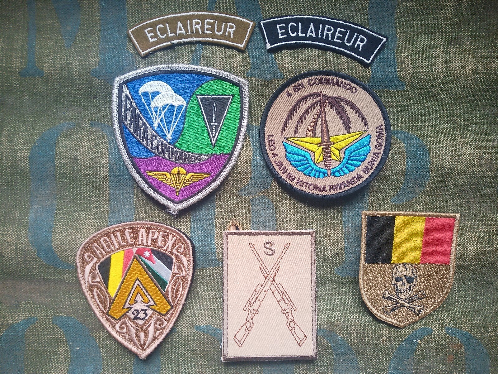 Badges voor commando's, speciale troepen, Landmacht, Embleem of Badge