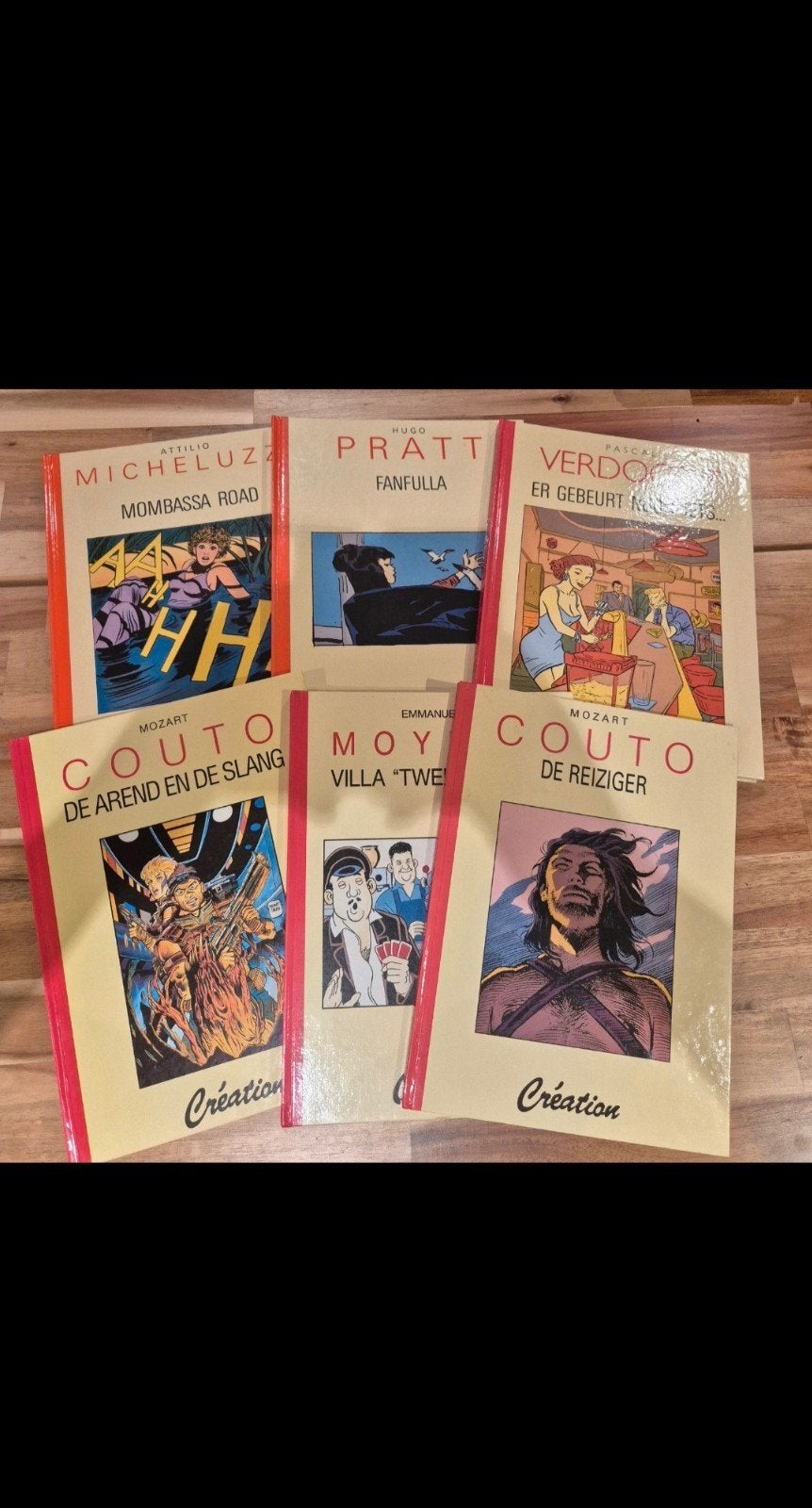 Série Création, 6 pièces, couverture rigide, Plusieurs BD, Enlèvement ou Envoi, Utilisé