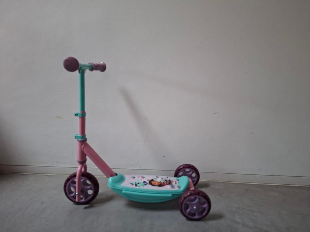 Drie wieler step Smoby, Ophalen