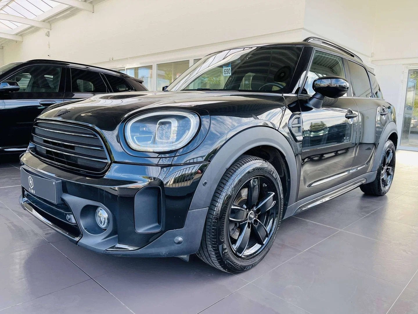 MINI Countryman Cooper D 2.0 DA * GARANTIE + LED + CUIR + GP, Auto's, 116 g/km, 136 pk, Zwart, Bedrijf