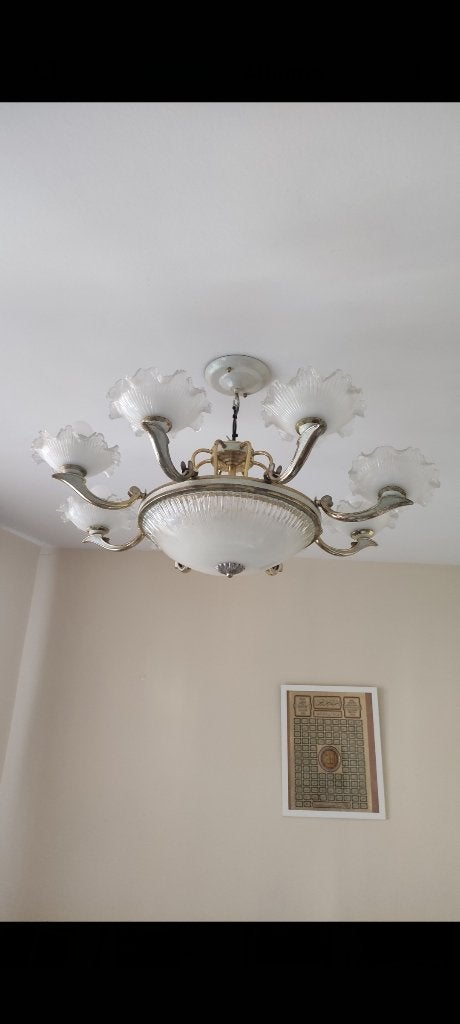 Lustre vintage, Maison & Meubles, Enlèvement