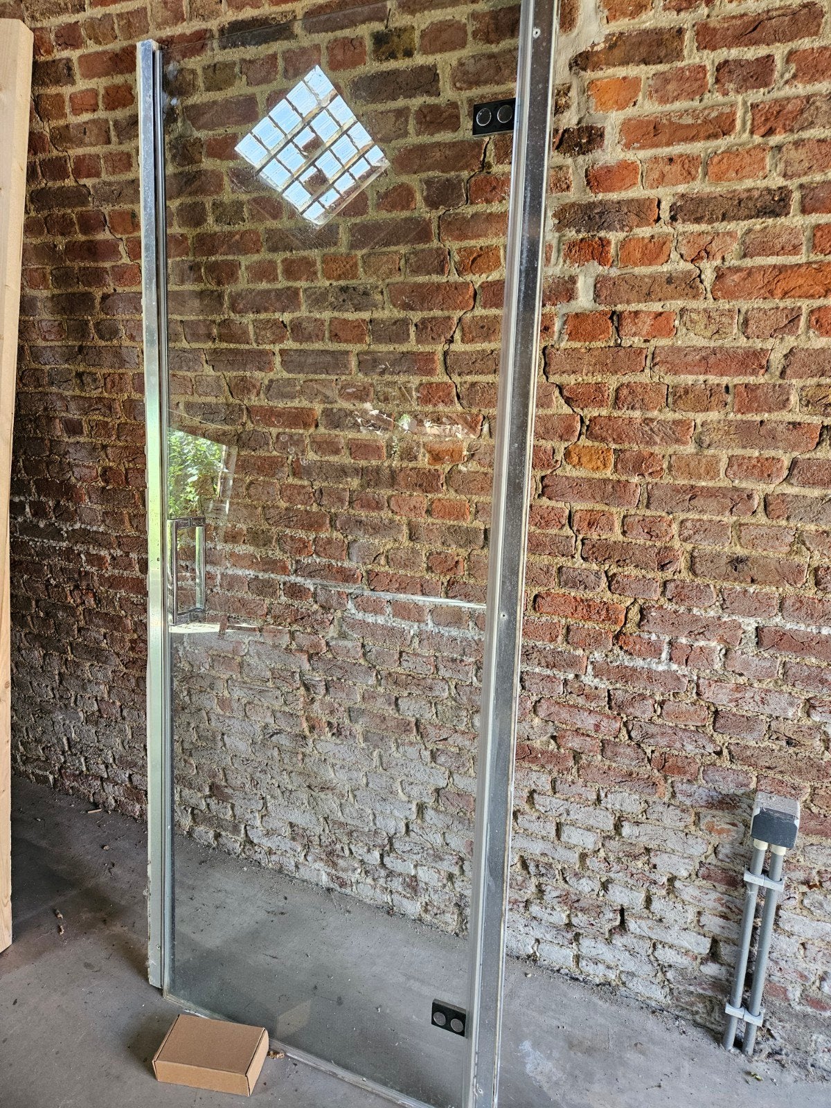 douche deur, Ophalen, Zo goed als nieuw