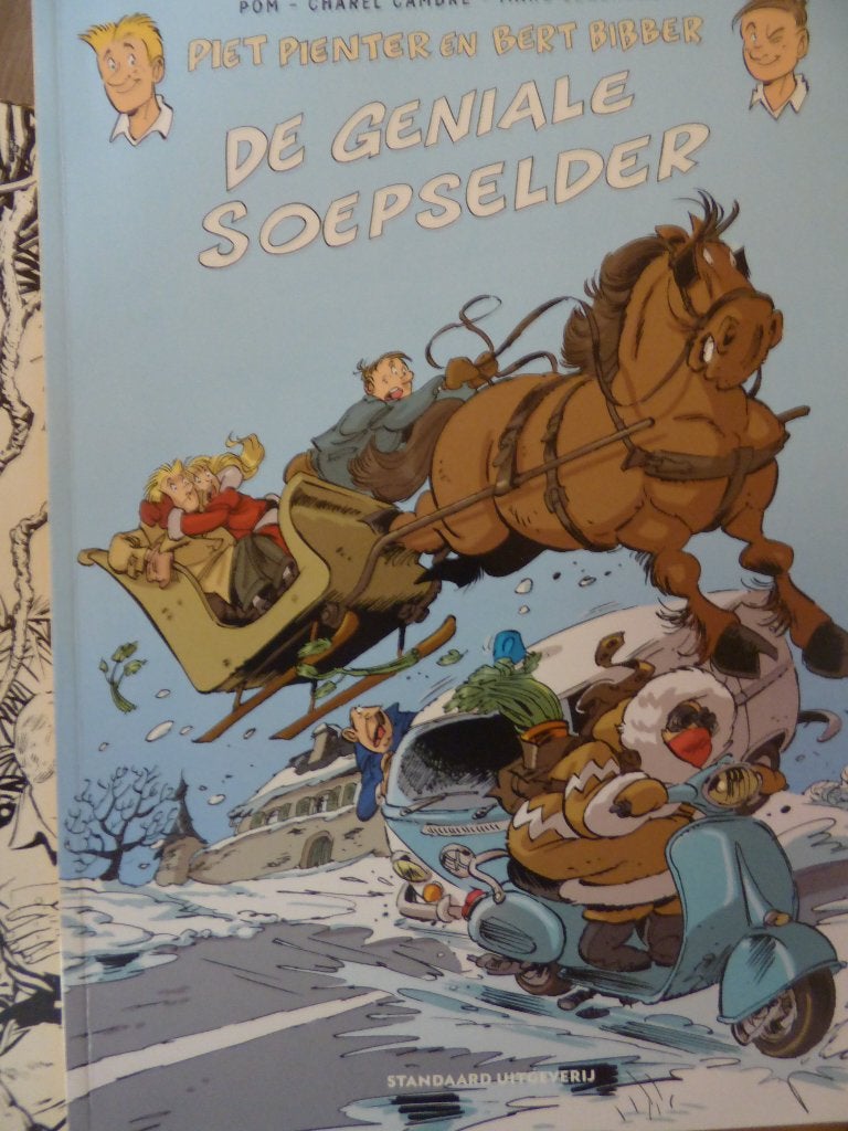 piet pienter en bert bibber : de geniale soepselder, Ophalen of Verzenden