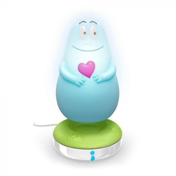 Lumilove Barbapapa nachtlampje met laadstation, Enlèvement, Comme neuf, Lampe