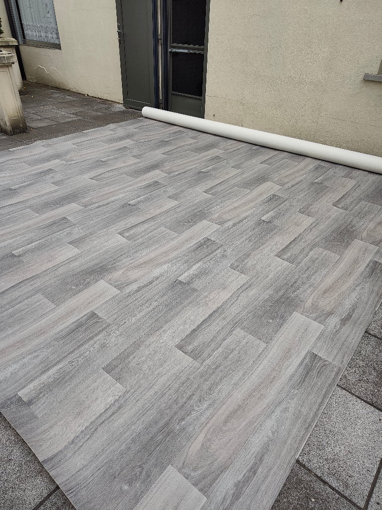 Vinyl op rol, Ophalen, Nieuw, Parketlook, Vinyl