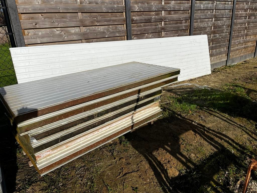 Sandwich panelen, Doe-het-zelf en Bouw, Ophalen, Zo goed als nieuw