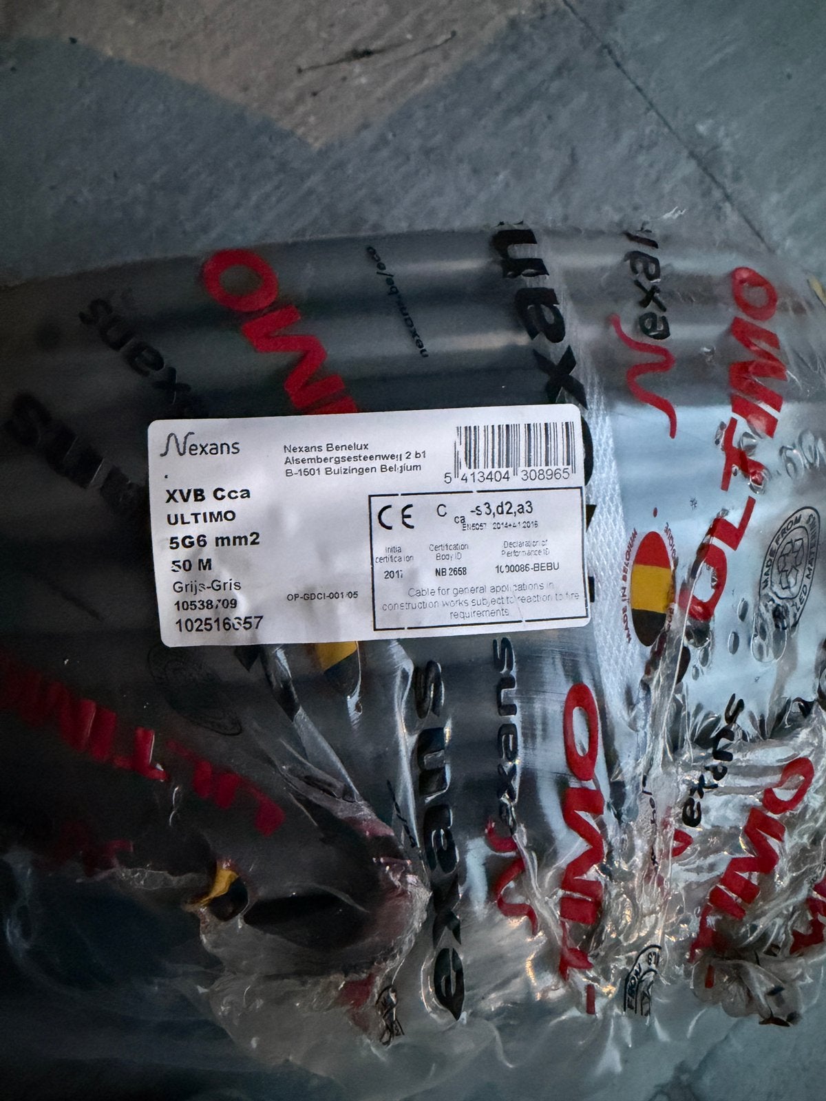 Xvb 5g6 50m, Enlèvement, Neuf