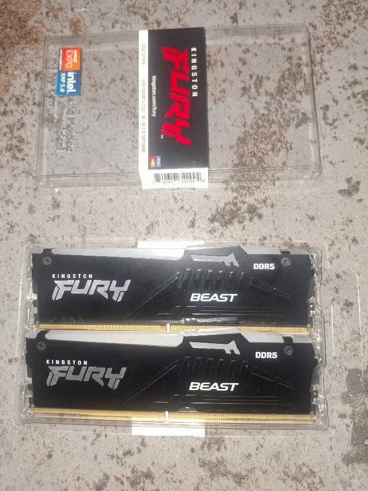 Kit de ram ddr5 16gb 6000mhz, Enlèvement, Comme neuf