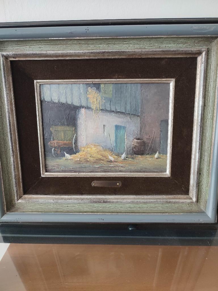 Schilderijtje van Pros Colpaert, Antiek en Kunst, Kunst | Schilderijen | Klassiek, Ophalen