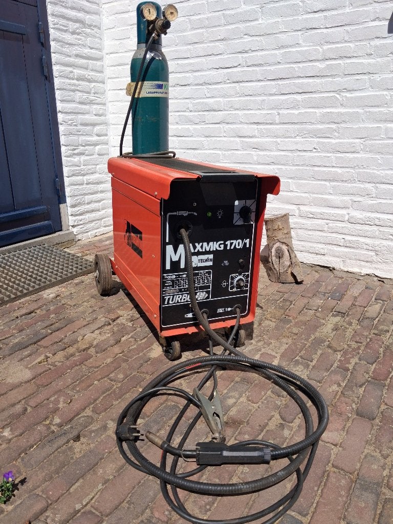 TELWIN MasMig 170/1 Lasapparaat, Doe-het-zelf en Bouw, Gereedschap | Lasapparaten, Ophalen, Zo goed als nieuw, 150 tot 250 ampère