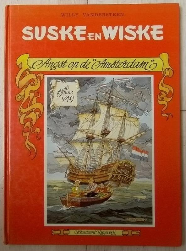 Suske en Wiske - Angst op de "Amsterdam" ( hardcover ), Boeken, Ophalen of Verzenden