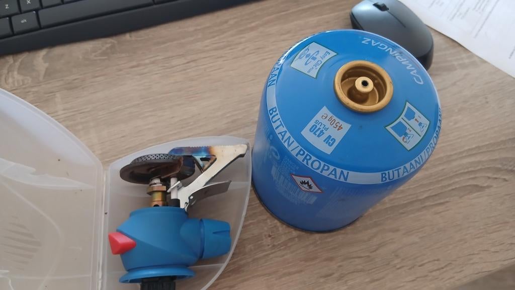 Campingaz kookvuur met gasbidon, Caravans en Kamperen, Kampeeraccessoires, Ophalen of Verzenden