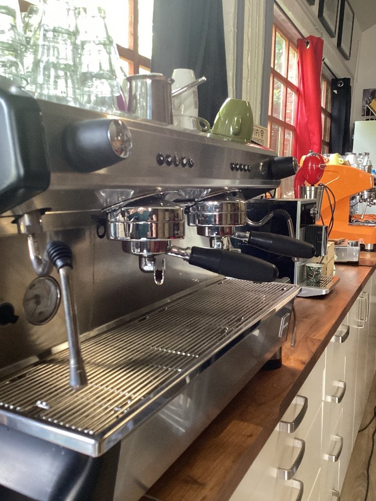 Expressomachine, Zakelijke goederen, Horeca | Keukenapparatuur, Ophalen, Gebruikt, Koffie en Espresso