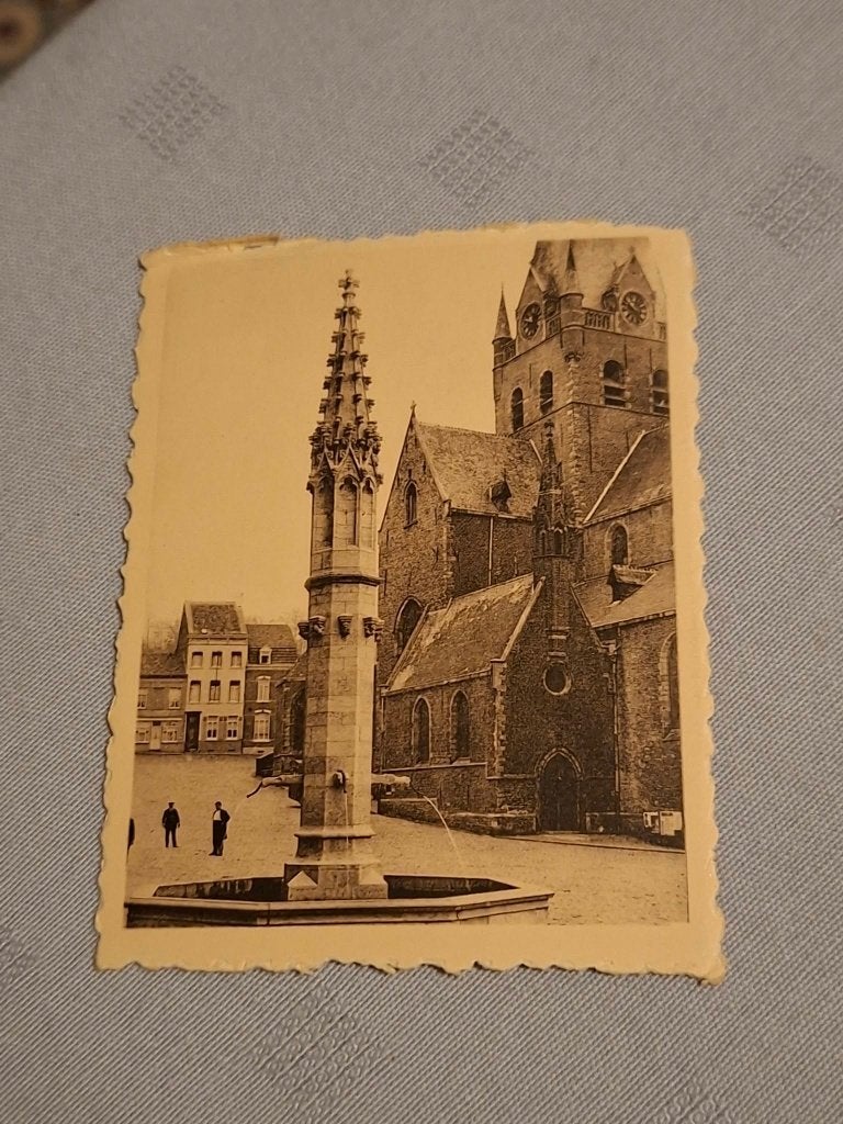 Prentje/Chromo : Geraardsbergen / de Beukelaar, Verzamelen, Gebruikt, Ophalen of Verzenden, 1940 tot 1960, Prent