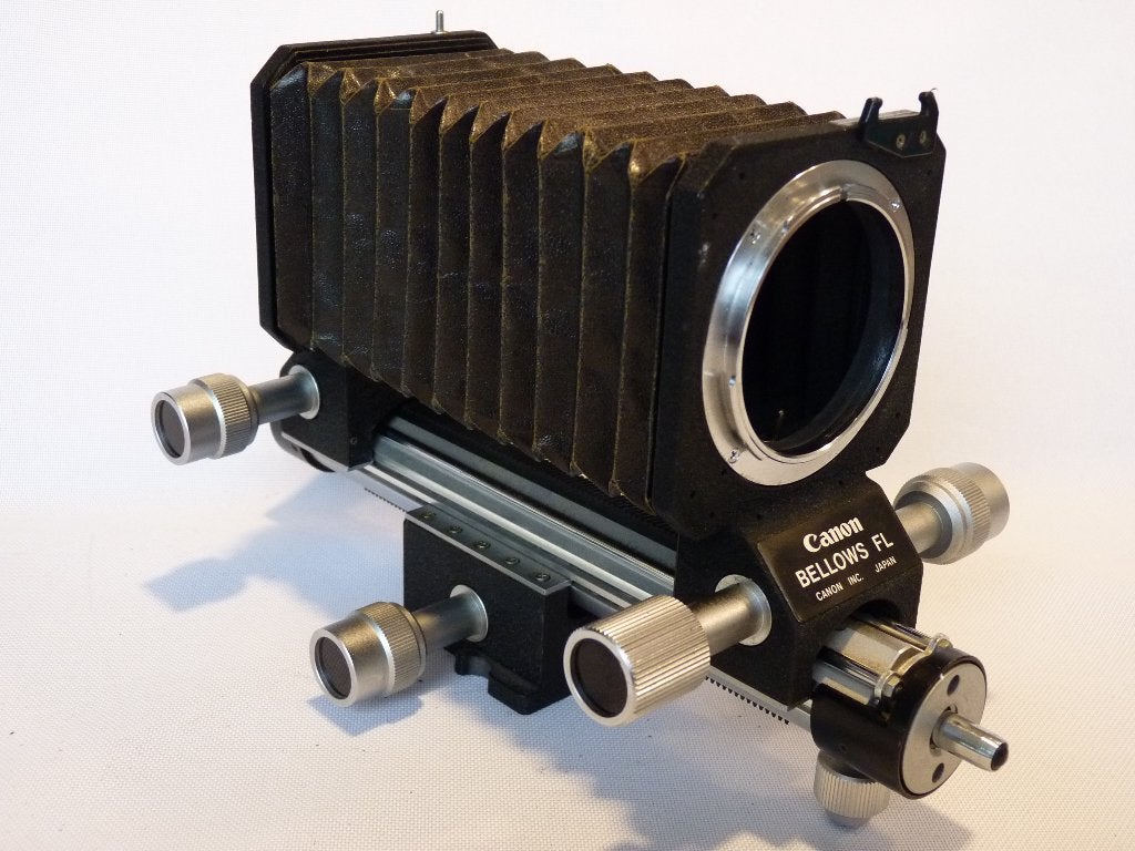 Canon Bellows FL pour appareil photo Canon FD+objectif macro, Enlèvement ou Envoi, 1960 à 1980, Lentille ou Lentilles
