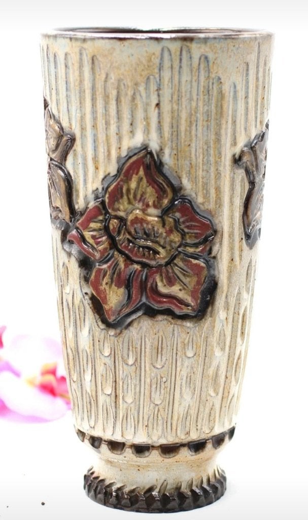 Vase en grès, Antiquités & Art, Antiquités | Céramique & Poterie, Enlèvement ou Envoi