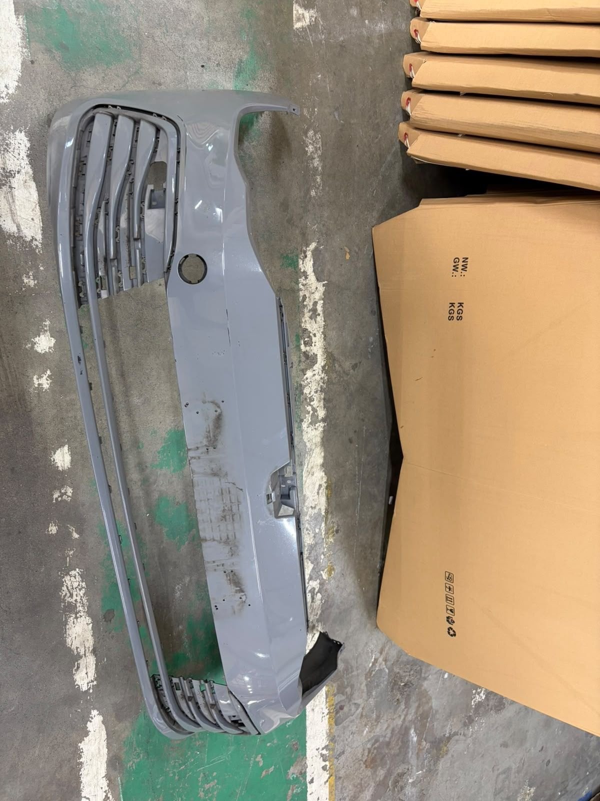 Originele VW Golf 8 Voorbumper (2020+) – OEM 5H0807221H, Gebruikt, -, -, Ophalen of Verzenden