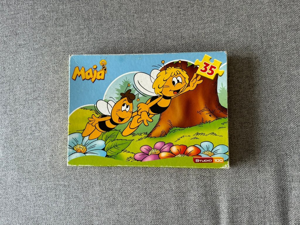 176. Puzzel - Studio 100 - Maya de Bij - 35 stuks, Ophalen of Verzenden, 10 tot 50 stukjes, Zo goed als nieuw, 2 tot 4 jaar