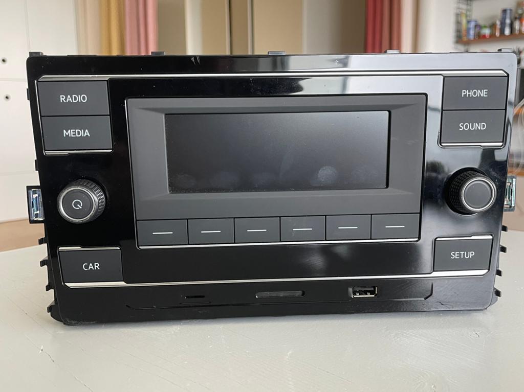 Originele vw t6.1 radio, Auto diversen, Autoradio's, Ophalen of Verzenden, Zo goed als nieuw
