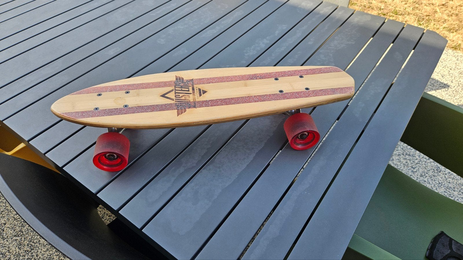 Skateboard  Dusters California  60 cm in z goede, Ophalen, Skateboard