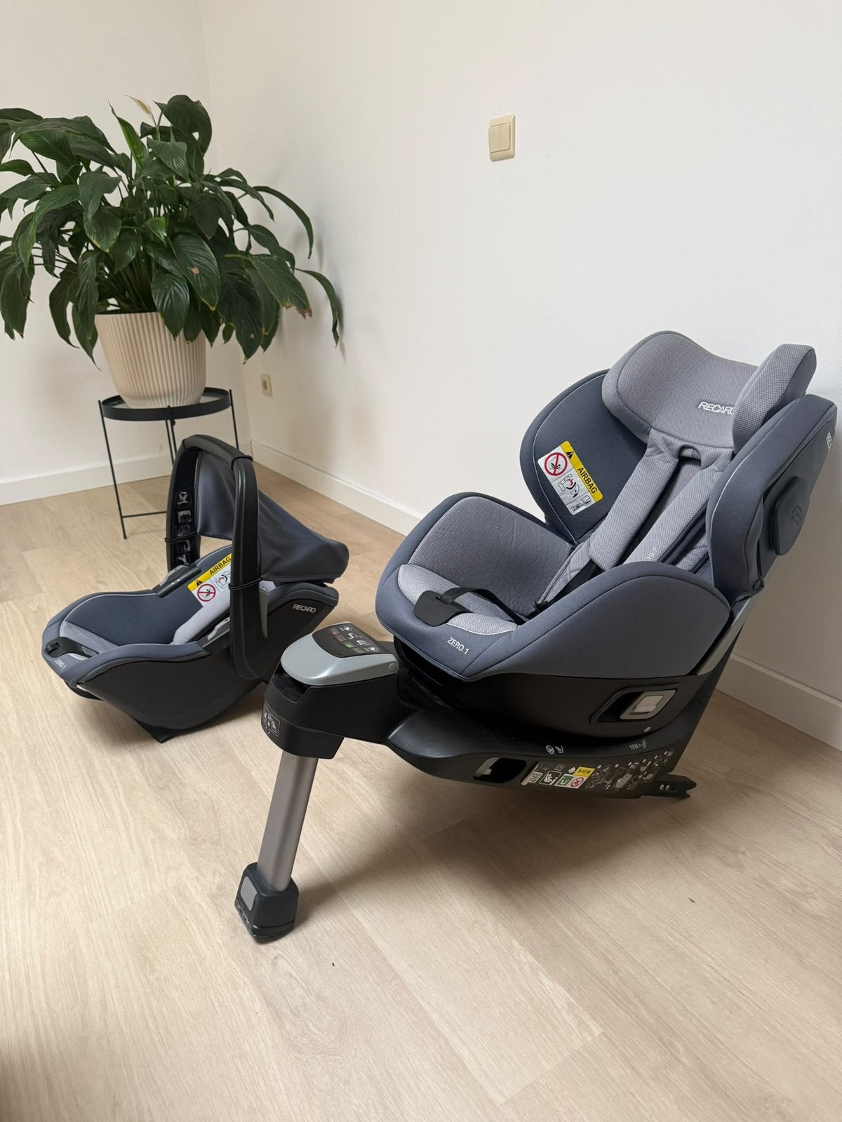 Siège auto Recaro Zero.1 + siège auto pour bébé, Enfants & Bébés, Enlèvement, Comme neuf, Isofix