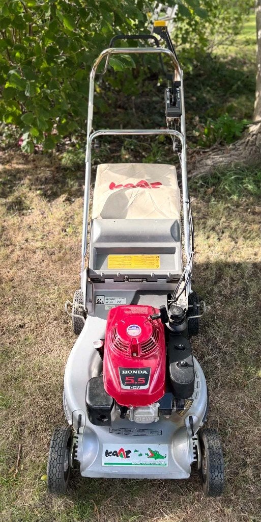 Tondeuse KAAZ - moteur HONDA, Tuin en Terras, Ophalen, Zo goed als nieuw, Benzine-grasmaaier, Versnellingen