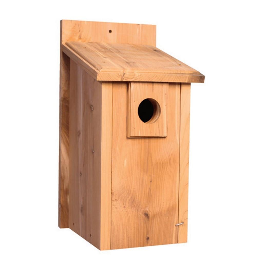 Vogelhuis Rood Cederhout Myrthe