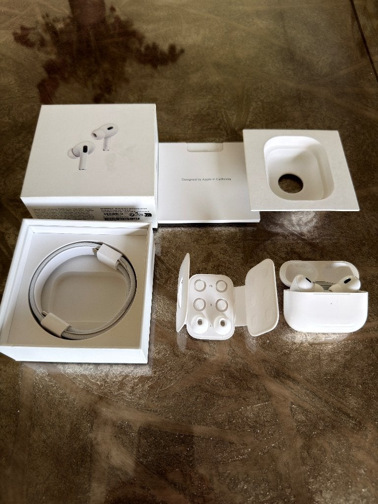 Apple AirPods Pro 2 (USB‑C) met case - orgineel met doos, Ophalen of Verzenden, Microfoon, Apple