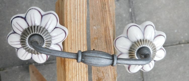 poignées meuble - x 17 - faience - neuf - SDB - living, Enlèvement ou Envoi, Neuf