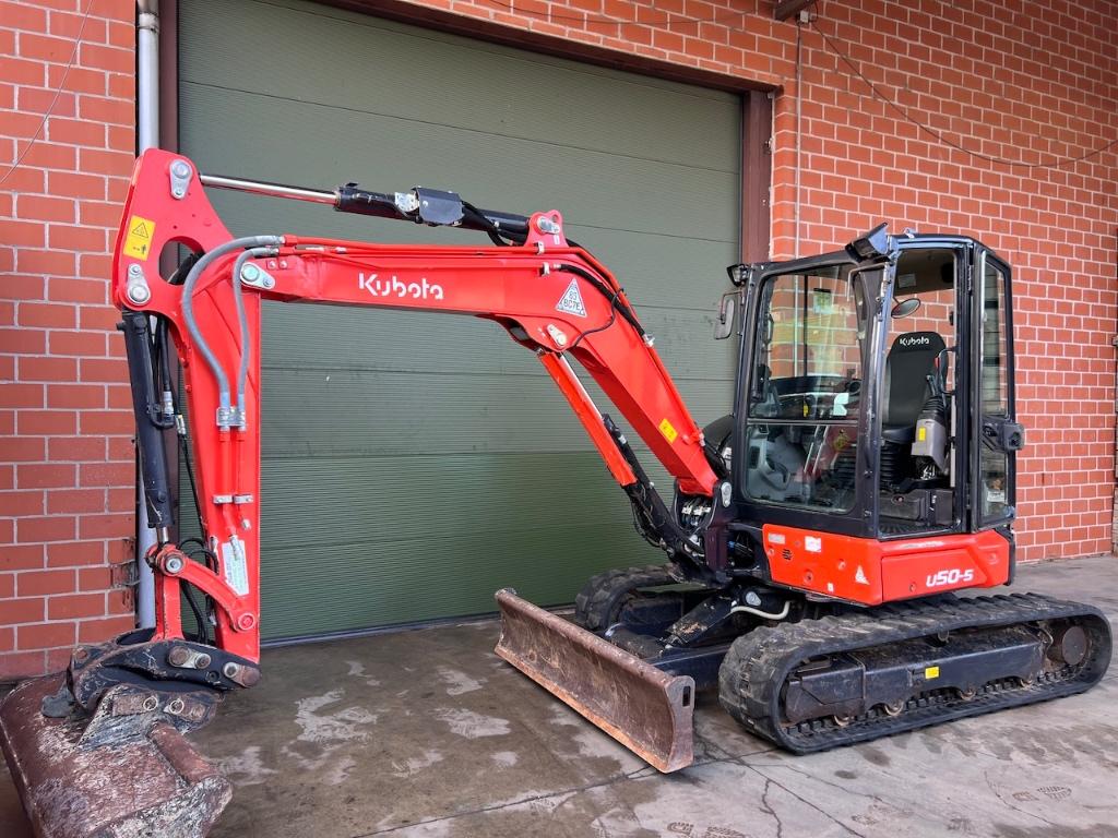Kubota U50 - 5 minigraver / graafmachine, Ophalen, Graafmachine