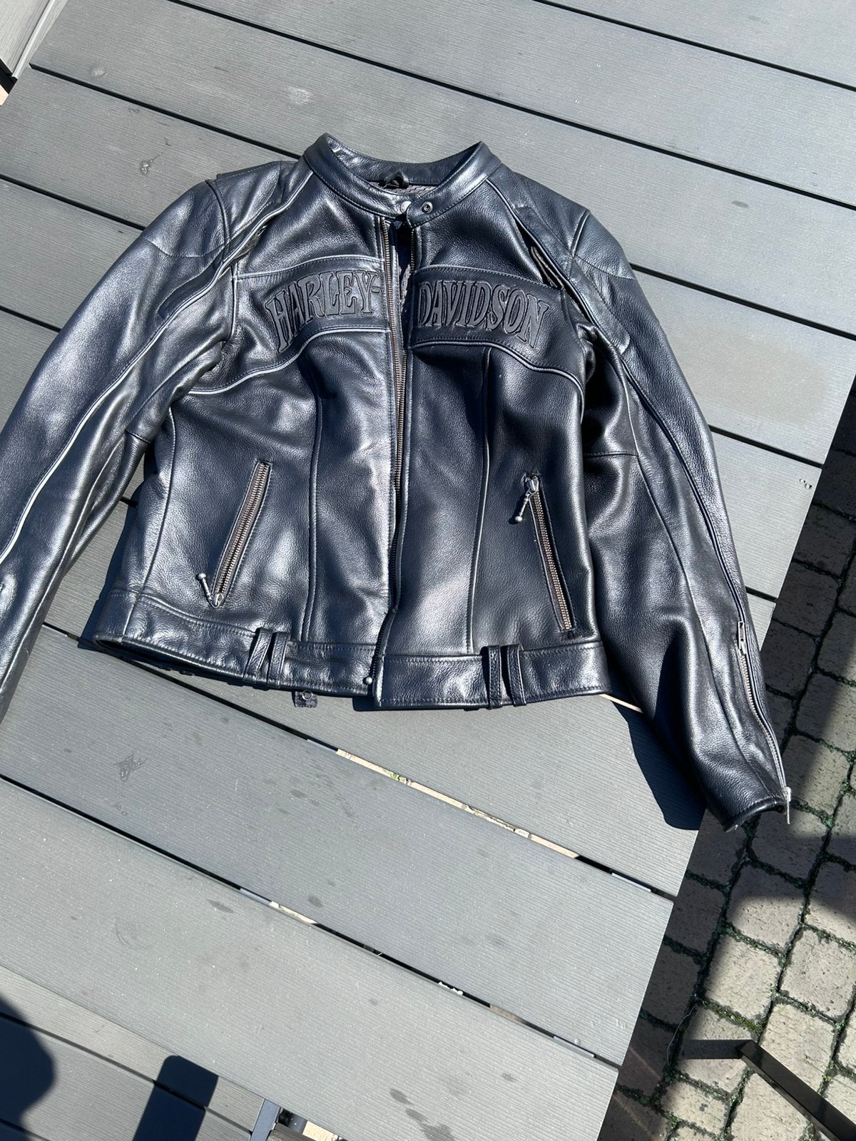 Harley Davidson motorvest (dames), Motoren, Ophalen, Dames