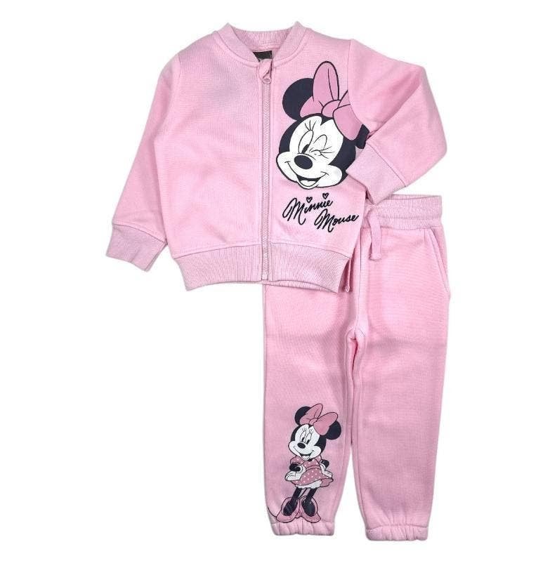 Minnie Mouse Joggingpak - Disney - Maat 92 - 128, Kinderen en Baby's, Kinderkleding | Maat 92, Meisje, Minnie Mouse, Ophalen of Verzenden