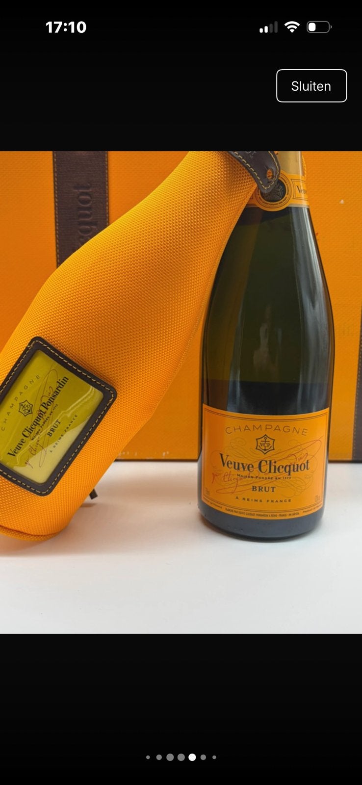 Veuve clicquot koeltas, Verzamelen, Ophalen, Nieuw
