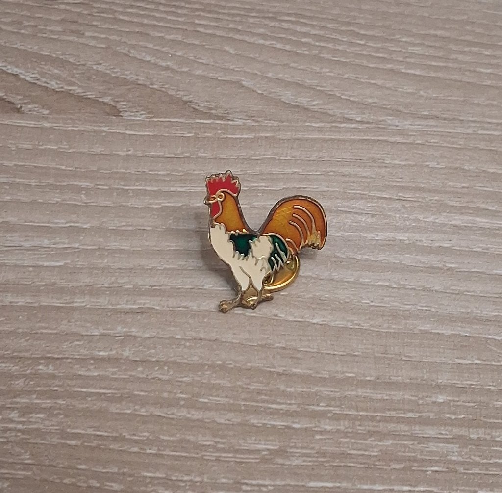 PIN - HAAN - COQ - COCK, Envoi, Utilisé, Animal et Nature, Insigne ou Pin's