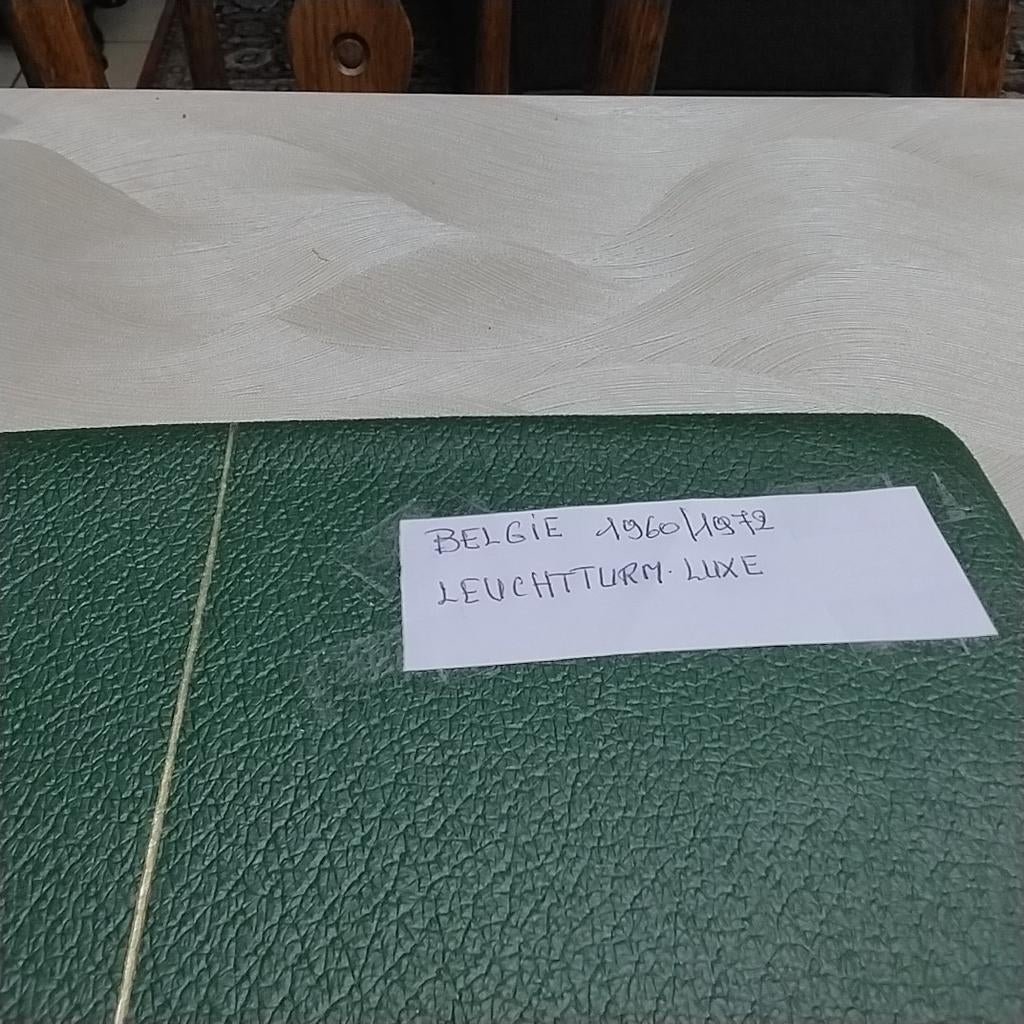 BELGIE ledig LEUCHTTURM LUXEalbum 1960 /1969, Postzegels en Munten, Ophalen of Verzenden