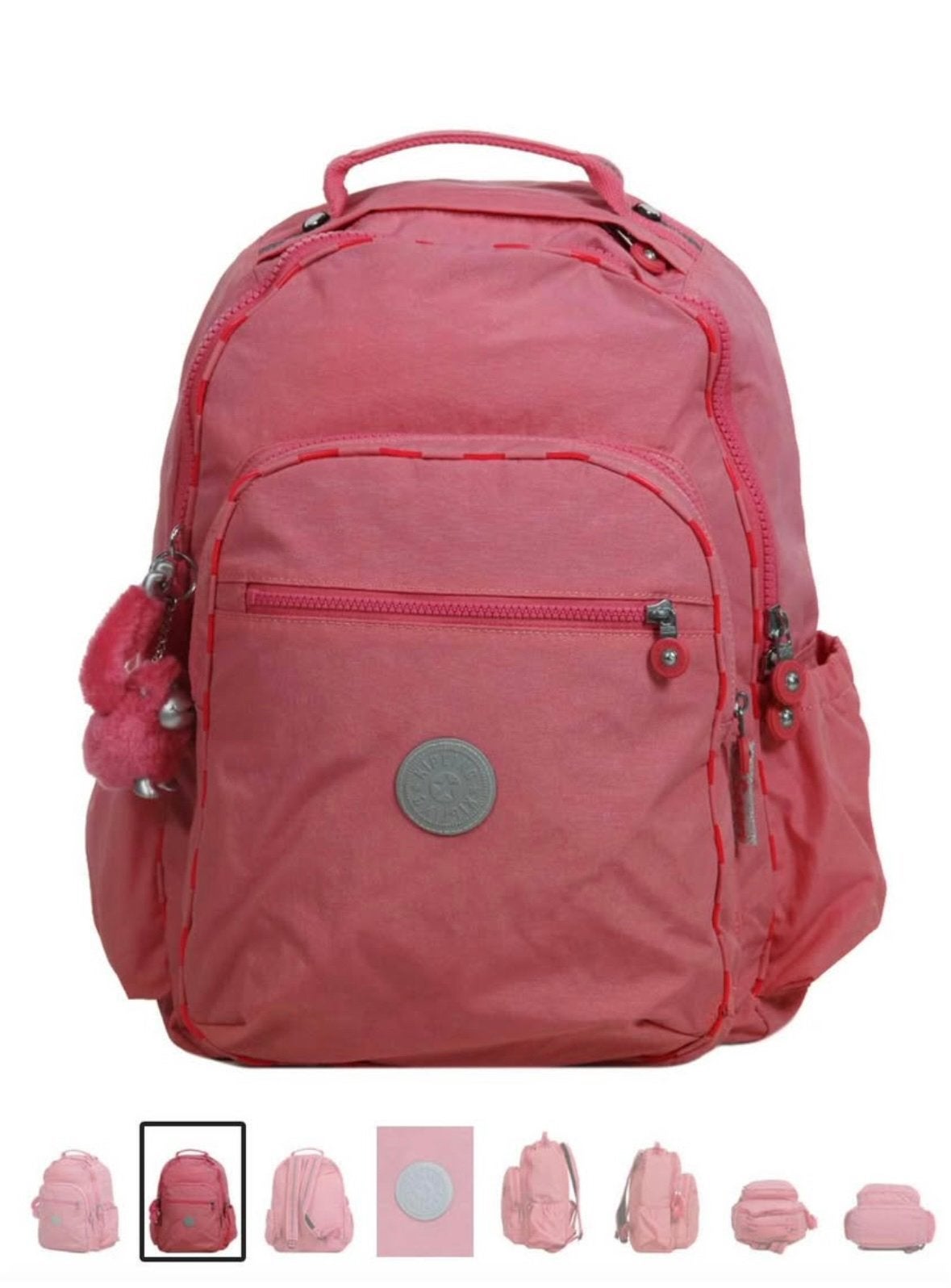 Schoolrugzak (roze) Seoul kipling, Ophalen of Verzenden, Zo goed als nieuw, Kipling, Waterdicht