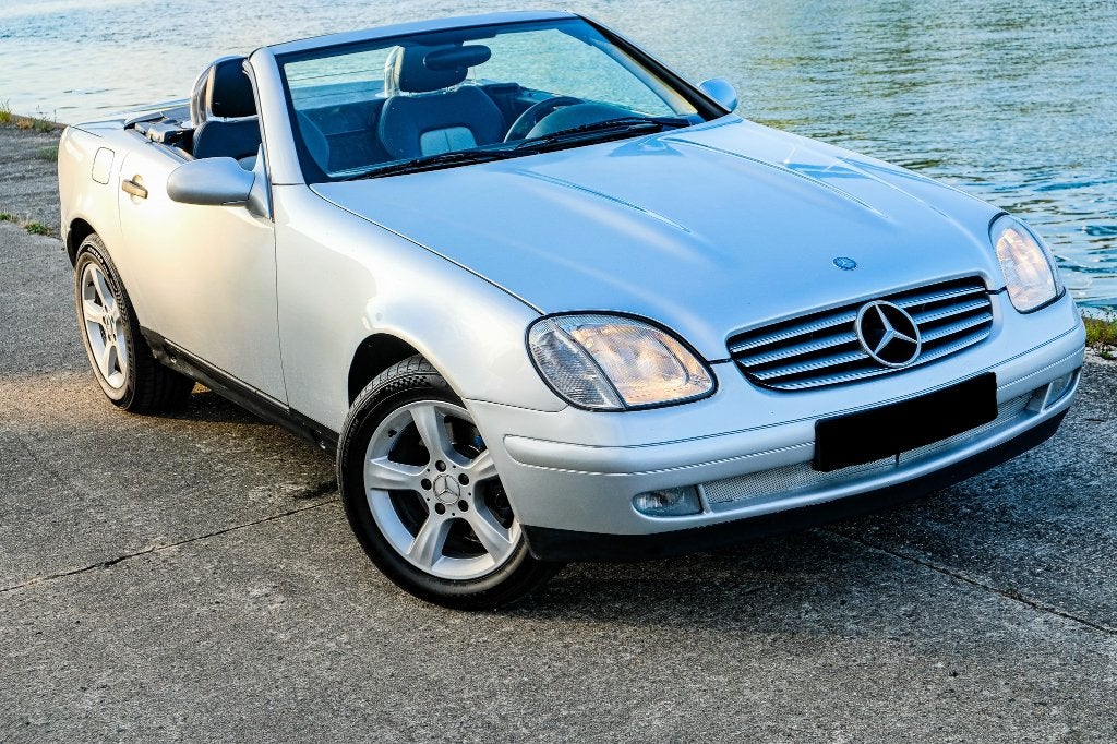Mercedes SLK 230 Kompressor 1999, Cuir, Argent ou Gris, Achat, Entreprise