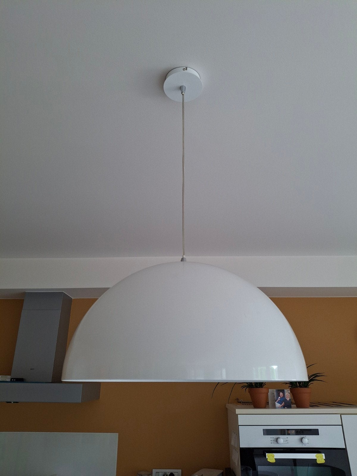 3 grote witte hanglampen lucide, Enlèvement